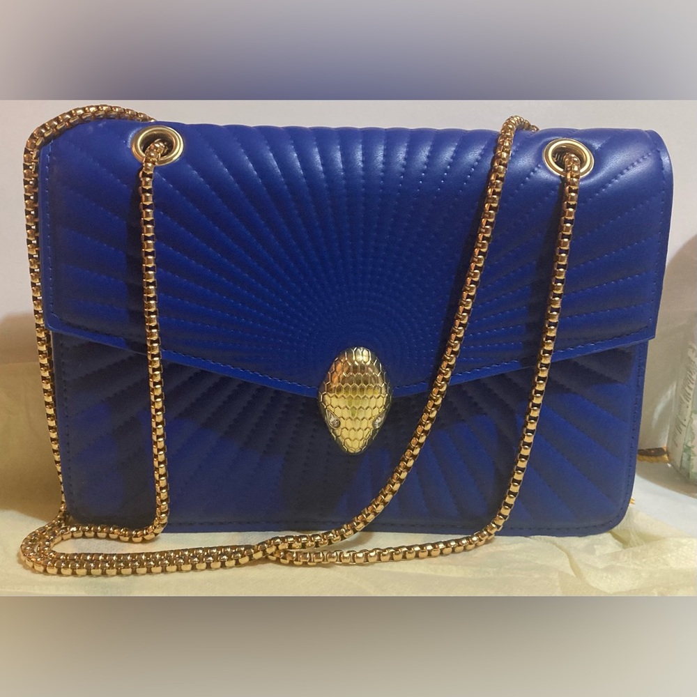 NAVY BLUE BAG CROSSBODY OR SHOULDER BAG